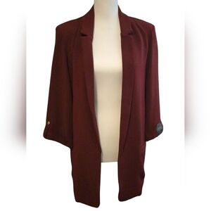 Elegant Burgundy Women's Sweater